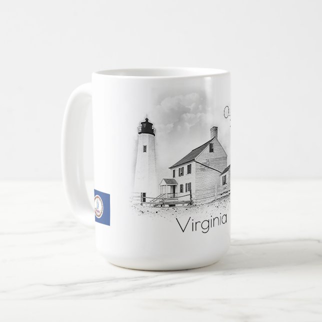 KOMFORMATPERIODBELYSNING - VIRGINIA KAFFEMUGG (Framsida vänster)