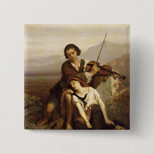 Komfort i sorgen, c.1852 knapp