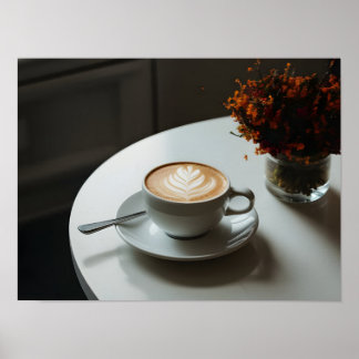 Komfort och enkelhet - Varmstaten Kopp Poster