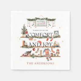 Komfort och glädje | God Jul Party Pappersservett
