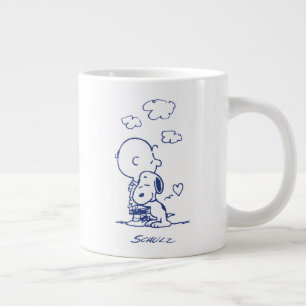 Komfort och säkerhet Charlie & Snoopy Hug Jumbo Mugg