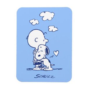 Komfort och säkerhet Charlie & Snoopy Hug Magnet