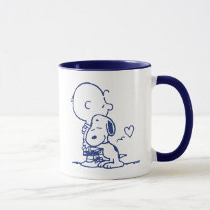 Komfort och säkerhet Charlie & Snoopy Hug Mugg