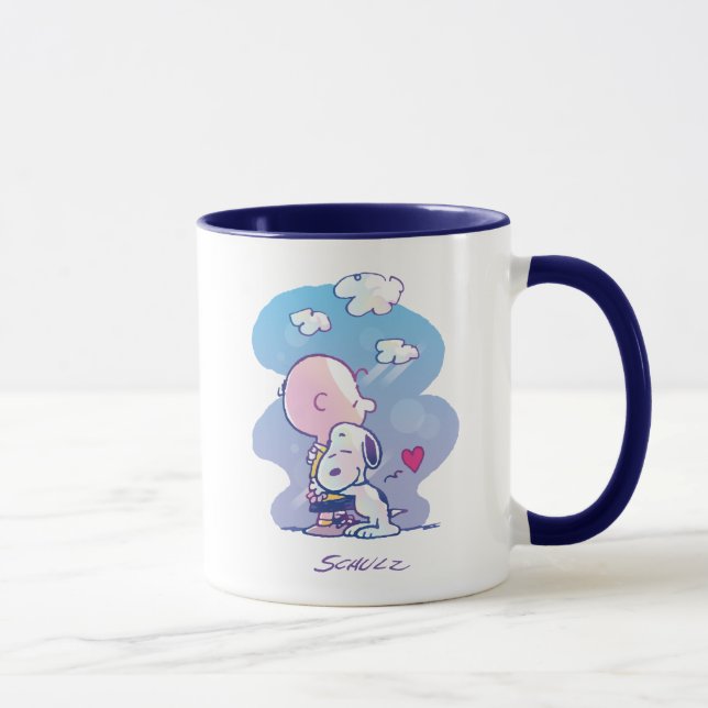 Komfort och säkerhet | Charlie & Snoopy Hug Mugg (Höger)