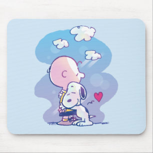 Komfort och säkerhet Charlie & Snoopy Hug Musmatta