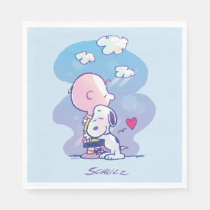 Komfort och säkerhet Charlie & Snoopy Hug Pappersservett