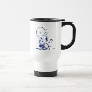 Komfort och säkerhet Charlie & Snoopy Hug Resemugg