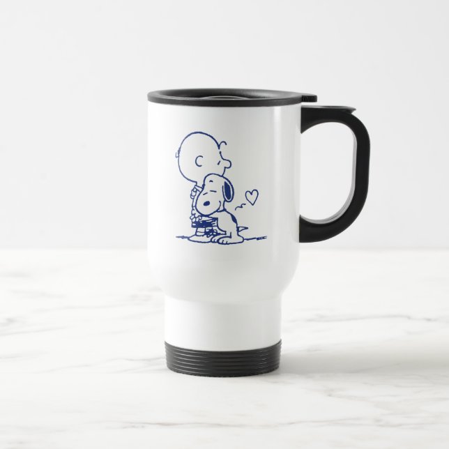 Komfort och säkerhet | Charlie & Snoopy Hug Resemugg (Höger)