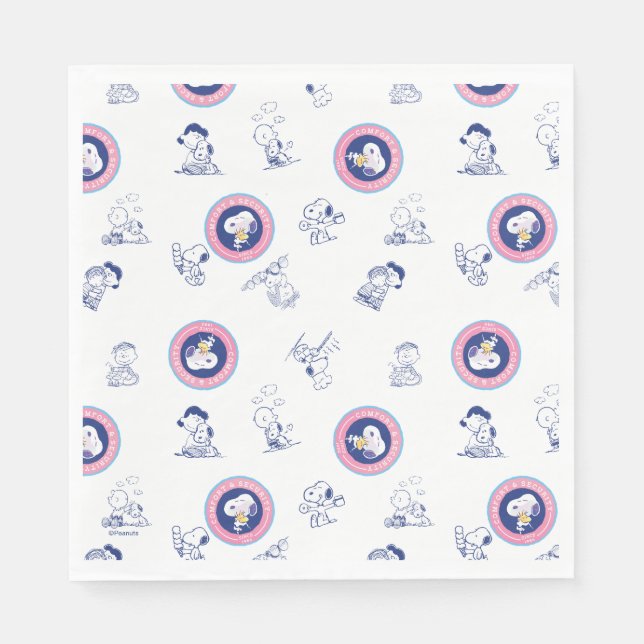 Komfort och säkerhet | Komfort och säkerhet Mönste Pappersservett (Framsidan)