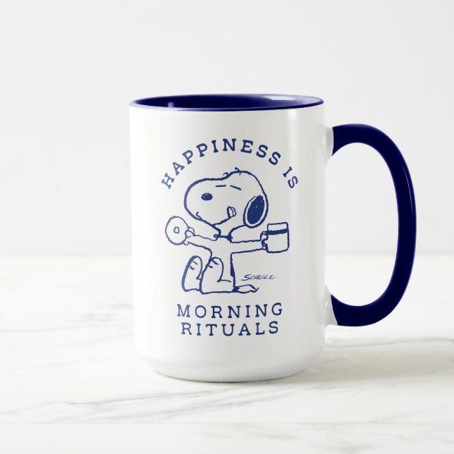 Komfort och säkerhet | Lycka är God morgon Rituals Mugg (Höger)