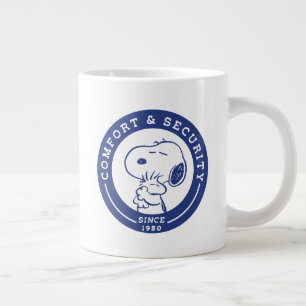 Komfort och säkerhet Snoopy & Woodstock Hug Jumbo Mugg