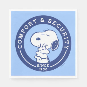 Komfort och säkerhet Snoopy & Woodstock Hug Pappersservett