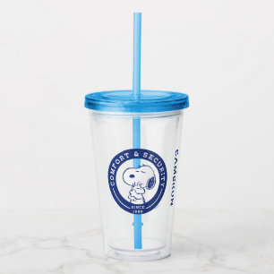 Komfort och säkerhet Snoopy & Woodstock Hug Take Away Mugg