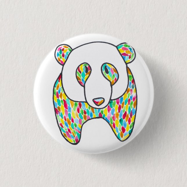 Komfort Panda-stift med Megaflora Knapp (Framsida)