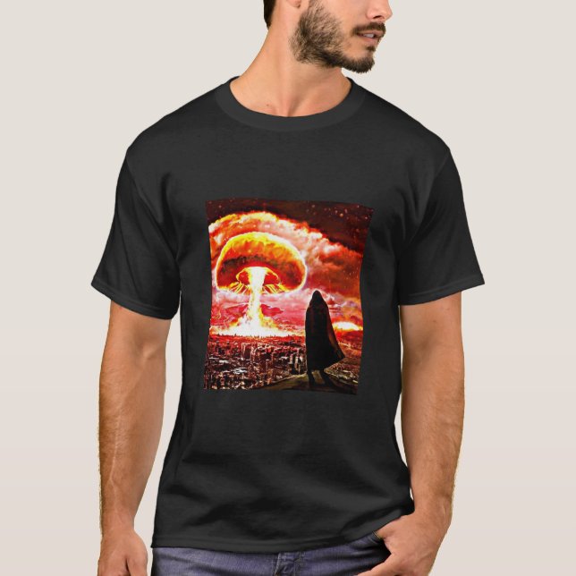 Komfortabel apokalyps t-shirt (Framsida)