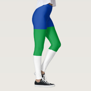 Komi Republic Flagga Leggings