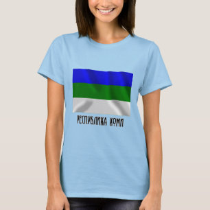 Komi Republic Flagga Tröja