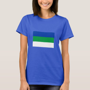 Komi Republiken Flagga T Shirt