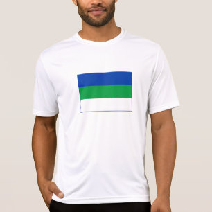 Komi Republiken Flagga T Shirt