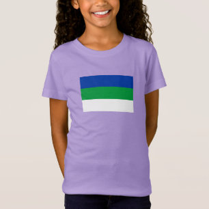 Komi Republiken Flagga T Shirt