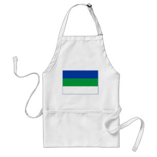 Komi Republikens flagga Förkläde