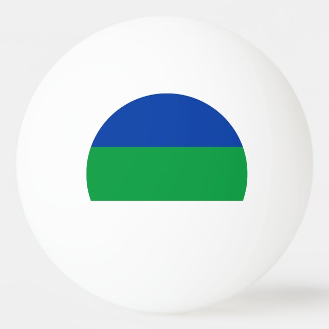 Komi Republikens flagga Pingisboll (Framsidan)