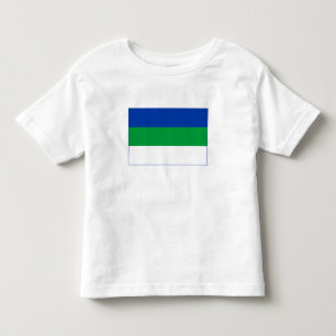 Komi Republikens flagga T Shirt
