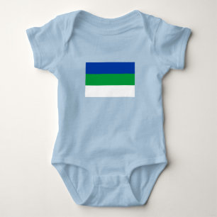 Komi Republikens flagga T Shirt