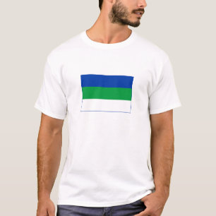 Komi Republikens flagga T Shirt