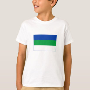 Komi Republikens flagga T Shirt