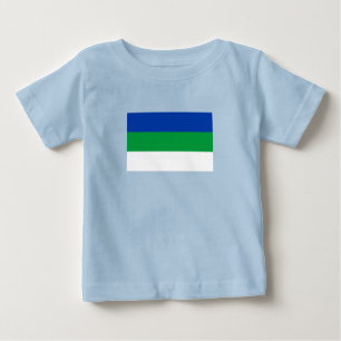 Komi Republikens flagga T Shirt