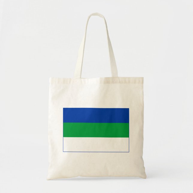 Komi Republikens flagga Tygkasse (Framsidan)