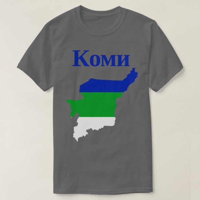 Komi, Ryssland T Shirt (Design framsida)