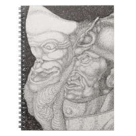 Komiker (1904) tryckt av Paul Klee Anteckningsbok