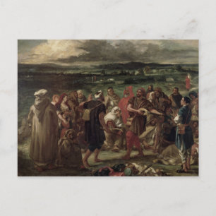 Komiker eller arabiska buffoner, 1848 vykort
