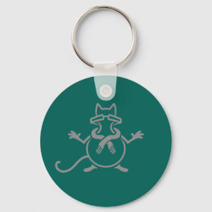 Komiker Katt Nyckelring