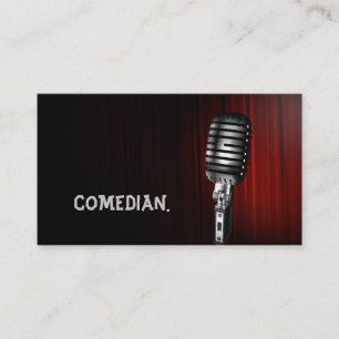 Komiker Underhållningsutförare Comedy Theater Visitkort