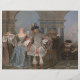 Komikerna Fransk Skrapbok Papper