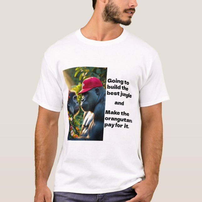 Komiktrumpdesign T Shirt (Framsida)