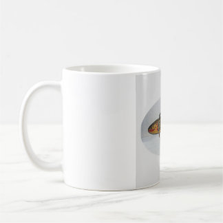 Komisk fisk designad kopp