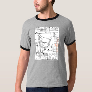 Komisk remsa tee shirt