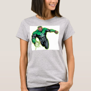 Komisk stil - grön lykta t-shirt