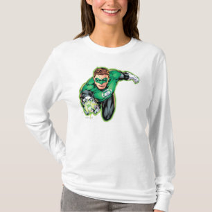 Komisk stil - ring framme tee shirt