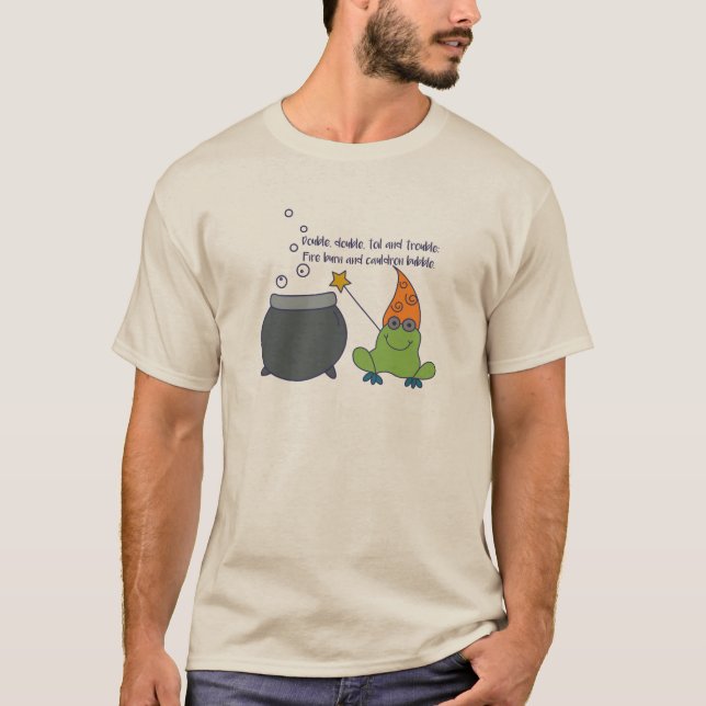 Komiska McBeth Halloween Tee Shirt (Framsida)
