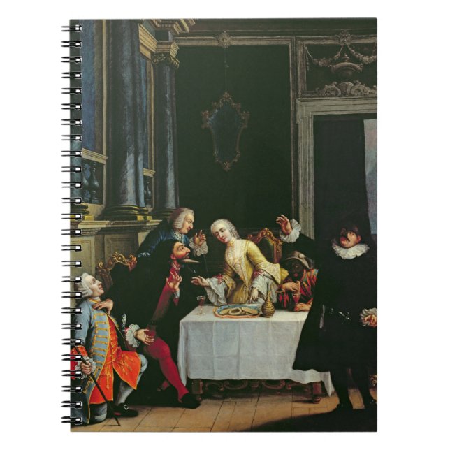 Komiska skådespelarear anteckningsbok (Framsidan)