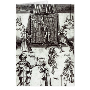 Komiska skådespelarear i kapaciteten, 1662 hälsningskort