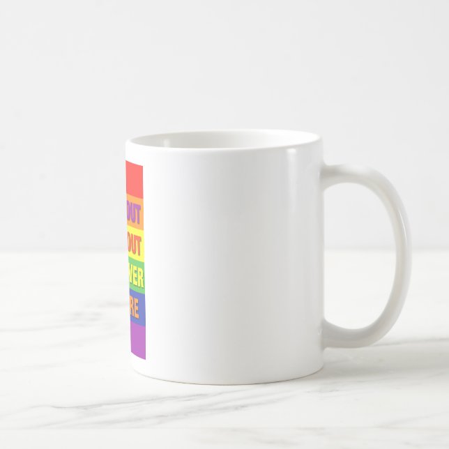 Komm kommer ut ut, wherever du är! kaffemugg (Höger)