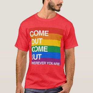 KOMM KOMMER UT UT, WHEREVER DU ÄR TEE SHIRT