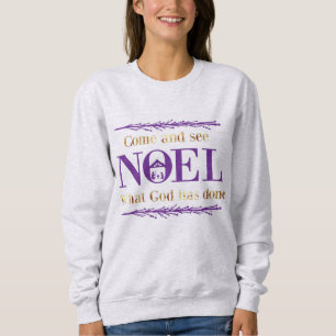 Komm se vilken gud har gjort Noel jul T Shirt