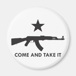 Komm ta det! (AK47) Magnet